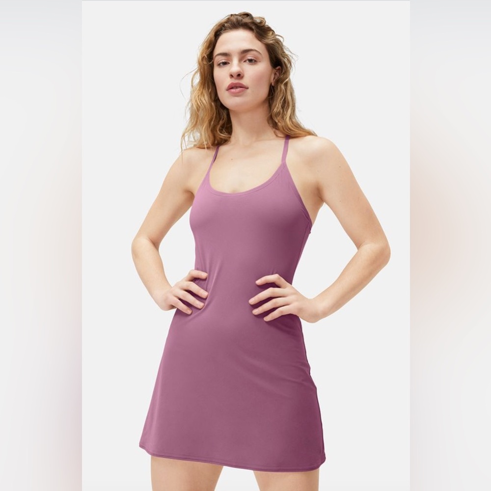 Outdoor Voices Exercise Dress in Purple/Pink | Size Large